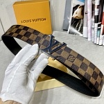 2021 4.0 cm Width Louis Vuitton Belts  # 235132, cheap LouisVuitton Belts