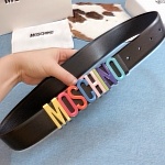 2021 Moschino 4.0cm Width Belts  # 236212, cheap Moschino Belts