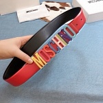2021 Moschino 4.0cm Width Belts  # 236213