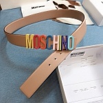 2021 Moschino 4.0cm Width Belts  # 236216, cheap Moschino Belts