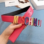 2021 Moschino 4.0cm Width Belts  # 236218, cheap Moschino Belts