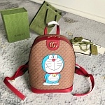2021 Gucci Doraemon Print Backpack  # 236483, cheap Gucci Backpacks