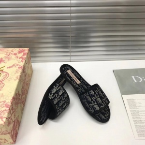 $45.00,2021 Dior Real Leather Sole Slippers For Women # 237862