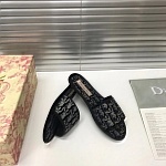 2021 Dior Real Leather Sole Slippers For Women # 237862