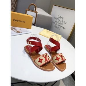 $75.00,2021 Louis Vuitton Sandals For Women # 241821