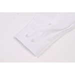 Louis Vuitton Logo Embellished Long Sleeve Shirts For Men # 243283, cheap Louis Vuitton Shirts