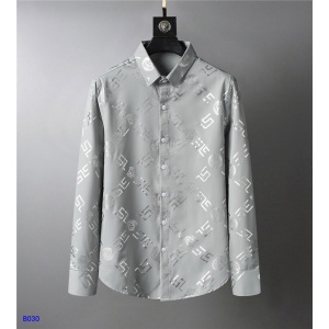$36.00,Versace Long Sleeve Shirts For Men in 243371