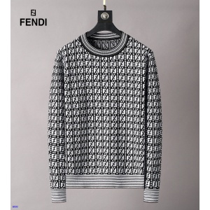 $45.00,Fendi Logo Jacquared Pullover Sweaters For Men in 243387