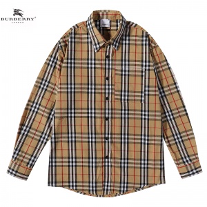 $34.00,2021 Burberry Long Sleeve Shirts For Men # 243990