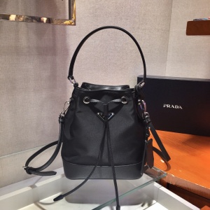 $95.00,2021 Prada Bucket Bag For Women in 244136