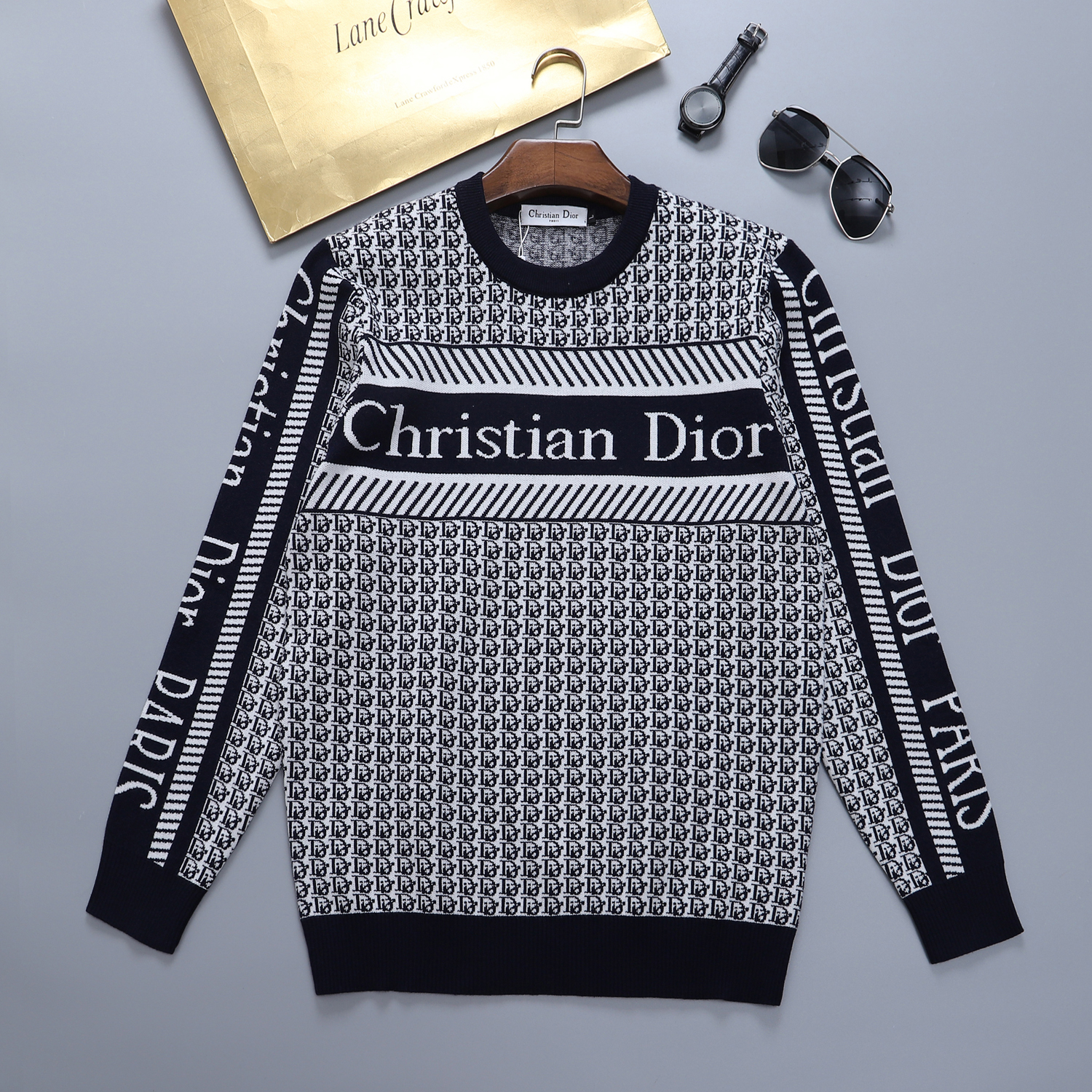 2021 Dior Sweaters For Men in 243608, cheap Dior Sweaters, only $45!