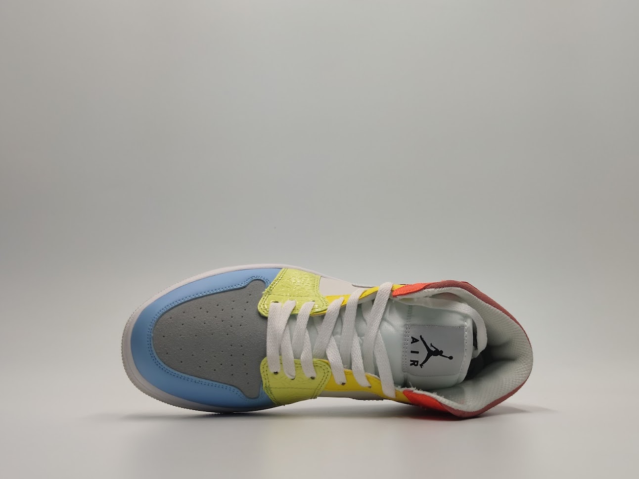 2021 Jordan 1 Multi Color Sneaker Unisex in 243789, cheap Jordan1, only $65!