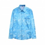 Louis Vuitton Long Sleeve Shirts For Men # 244569