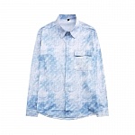 Louis Vuitton Long Sleeve Shirts For Men # 244570