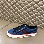 2021 Gucci Tennis Logo Embroidered Sneakers Unisex # 244942, cheap Low Top