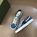 2021 Gucci Tennis Logo Embroidered Sneakers Unisex # 244943, cheap Low Top
