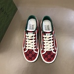 2021 Gucci Tennis Logo Embroidered Sneakers Unisex # 244945, cheap Low Top