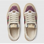 2021 Gucci Screener Leather Sneakers Unisex # 244948, cheap Low Top