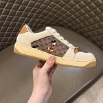 2021 Gucci Screener Leather Sneakers Unisex # 244955, cheap Low Top