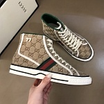 2021 Gucci GG Canvas High Top Sneakers Unisex # 244960