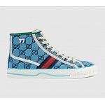 2021 Gucci GG Canvas High Top Sneakers Unisex # 244961
