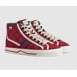 2021 Gucci GG Canvas High Top Sneakers Unisex # 244962