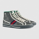 2021 Gucci GG Canvas High Top Sneakers Unisex # 244964