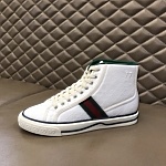 2021 Gucci GG Canvas High Top Sneakers Unisex # 244966, cheap High Top