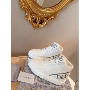 $92.00,2021 Dior Crusie J'Adior High Top Sneakers For Women # 247298