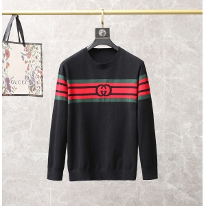 $49.00,2021 Gucci Web Stripe Double G Wool Blend Pull Over Sweater For Men # 247756