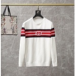 2021 Gucci Web Stripe Double G Wool Blend Pull Over Sweater For Men # 247754