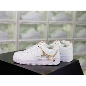 Nike Womens WMNS Air Force 1 '07 LX Lucky Charms White Pendant  Unisex # 248827