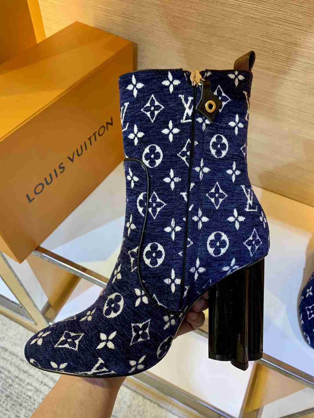 2021 Louis Vuitton Boots For Women in 248393, cheap Louis Vuitton Boots, only $145!