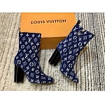2021 Louis Vuitton Boots For Women in 248393, cheap Louis Vuitton Boots