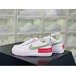 Nike Air Force One Shadow Barely Green Crimson Tint Unisex # 248839