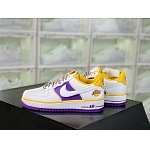 Nike Air Force One Los Angeles Lakers Sneaker Unisex # 248845