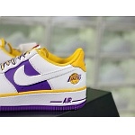 Nike Air Force One Los Angeles Lakers Sneaker Unisex # 248845, cheap Air Force one