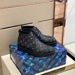 2021 Louis Vuitton Fleece Lined Boots For Men in 249088