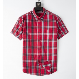 $32.00,Burberry Short Sleeve Buttons Up Shirt For Men # 249815