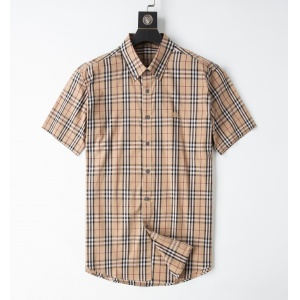 $32.00,Burberry Short Sleeve Buttons Up Shirt For Men # 249816
