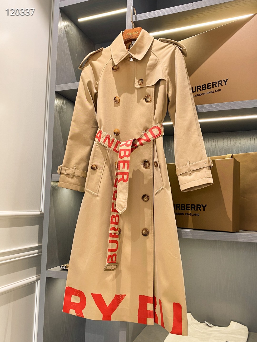 Burberry Trench Coat For Women in 249882, cheap Burberry Coats, only $145!