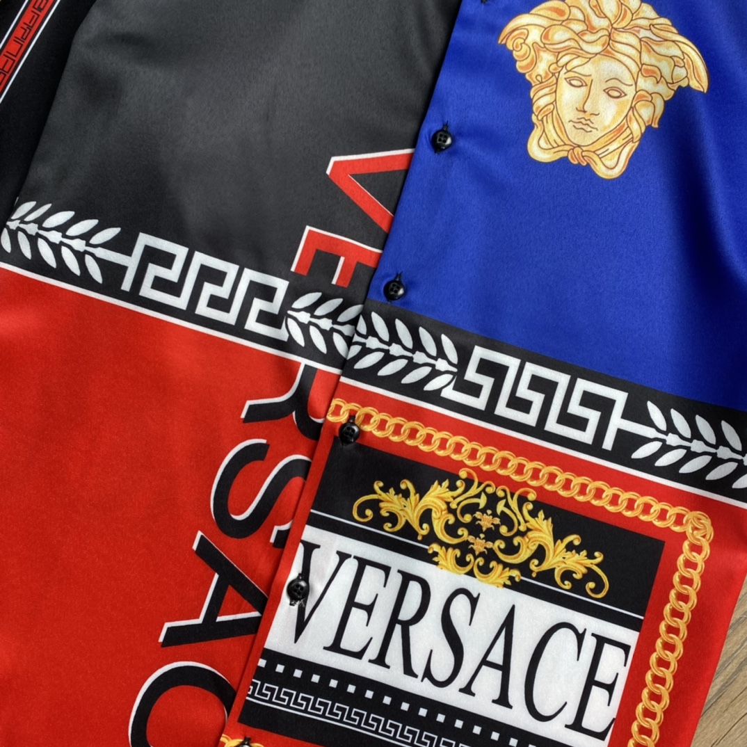 Versace Short Sleeve Shirts For Men # 249901, cheap Versace Shirts, only $36!