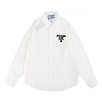 Prada Long Sleeve Shirt Unisex # 249788