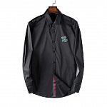 Gucci Long Sleeve Buttons Up Shirt For Men # 249801, cheap Gucci shirt