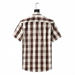Burberry Short Sleeve Buttons Up Shirt For Men # 249825, cheap For Men