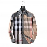 Burberry Long Sleeve Buttons Up Shirt For Men # 249837, cheap For Men