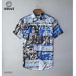 Versace Short Sleeve Buttons Up Shirt For Men in 249865, cheap Versace Shirts