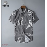 Versace Short Sleeve Buttons Up Shirt For Men in 249866, cheap Versace Shirts