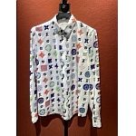 Louis Vuitton Long Sleeve Shirts For Men # 249946