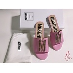 Moschino Slide Sandals For Women # 250984